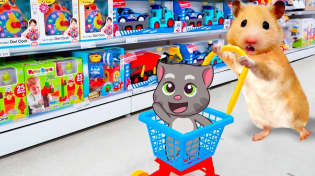 Thumbnail for 🔴 You Laugh You Lose: 30 minutes Funniest Hamster Explore Super Market Buying Most Expensive Item | Life Of Pets HamHam