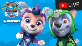 Thumbnail for 🔴 PAW Patrol Aqua Pups, Merpups, and More Sea Patrol Rescues! - Kids Cartoon Live Stream | PAW Patrol Official & Friends