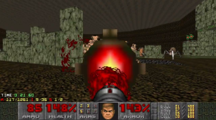 Thumbnail for [Doom 2] Viridian Tomb - Map01 - UVMax - 9,33 | Ch3ng90