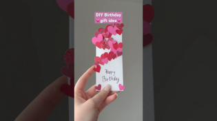 Thumbnail for DIY Birthday gift idea💗 | Sonya Art 22