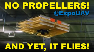 Thumbnail for New Drone Tech: No Propellers, and Yet It Flies! | Roswell Flight Test Crew