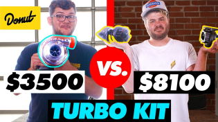 Thumbnail for $3,500 Single Turbo Kit vs. $8,100 Twin Turbo Kit | HiLow | Donut Media