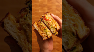 Thumbnail for chorizo fundido grilled cheese #sandwich #cooking | Tim Laielli