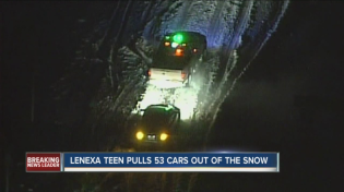 Thumbnail for Lenexa teen pulls 53 cars out of snow | KSHB 41