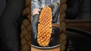 Thumbnail for Gridlock Taters Bringing Next-Level Cubic Crunch!🥔 #shorts #crispy #gridlock #potatoes | cookingWITHfred