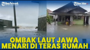 Thumbnail for 🔴LAUT JAWA NGAMUK! Ombak Sampai ke Teras Rumah Warga Eretan Hantam Ratusan Rumah Banjir Rob | tribunjabar video