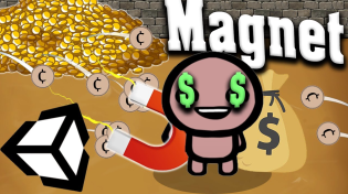 Thumbnail for Unity 2D Magnet / AoE Pickup Collectibles | BMo