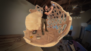 Thumbnail for I Built an Office Pod on the Ceiling | Morley Kert