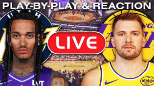 Thumbnail for Los Angeles Lakers vs Utah Jazz LIVE Play-By-Play & Reaction | ezBUCKETz