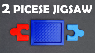 Thumbnail for Can you solve this 2 piece jigsaw puzzle? #shorts | Puzzle guy