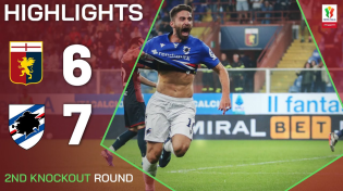 Thumbnail for GENOA-SAMPDORIA 1-1 (5-6 pens) | HIGHLIGHTS | Coppa Italia Frecciarossa 2024/25 | Serie A