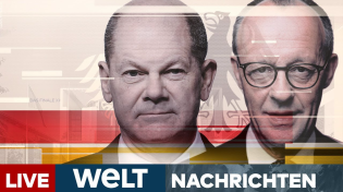 Thumbnail for KANZLER-DUELL: Olaf Scholz und Friedrich Merz im letzten TV-Duell vor der Wahl I WELT LIVESTREAM | WELT Nachrichtensender