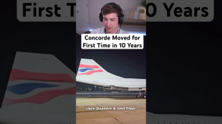 Thumbnail for Concorde Moved for First Time in 10 Years | Aaron Rheins