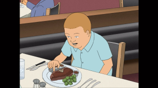 Thumbnail for Bobby Insults a Steak (King of the Hill) | TvHabiaire