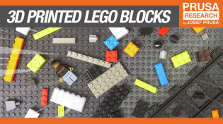 Thumbnail for How to make 3D printed LEGO and LEGO Duplo compatible bricks | Prusa 3D by Josef Prusa