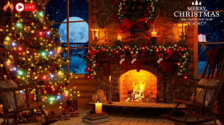 Thumbnail for 24/7 Christmas Fireplace Music 🎅🏼 Instrumental Christmas Piano Music🎄 Merry Christmas 2023 | Relaxing Fire Sound