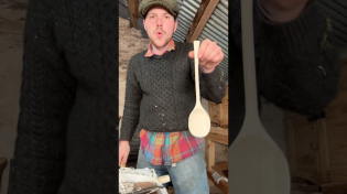 Thumbnail for Carving a sycamore spoon #ireland #woodworking #sycamore #woodcarving #handtools #carving | Eoin Reardon