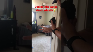 Thumbnail for Dad got the Aztec death whistle #funny | Surge