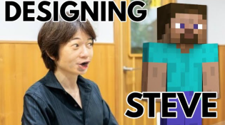 Thumbnail for Sakurai when designing Steve | UR2SLOW
