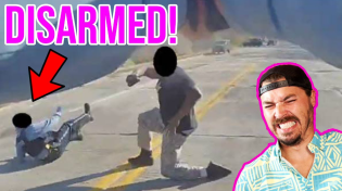 Thumbnail for Guy Takes Cop's Gun For About 2 Seconds | Donut Operator