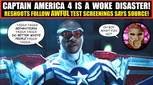 Thumbnail for Captain America 4 is a Woke DISASTER | Test Screening Scores WORSE Than The Marvels Source Claims! | Overlord DVD
