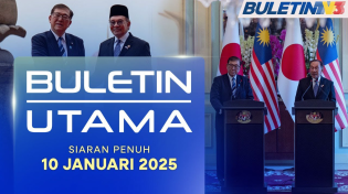 Thumbnail for Malaysia-Jepun Sepakat Teroka Kerjasama Baharu Pelbagai Bidang | Buletin Utama, 10 Januari 2025 | Buletin TV3