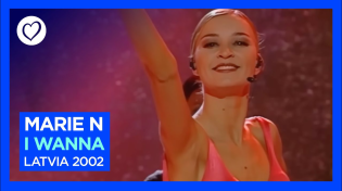 Thumbnail for Marie N - I Wanna | Latvia 🇱🇻 | Winner of Eurovision 2002 | Eurovision Song Contest