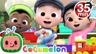 Thumbnail for Down By The Station Song + More Nursery Rhymes & Kids Songs - CoComelon