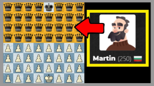 Thumbnail for I Gave Martin 31 Queens 😧 | Chess Vibes