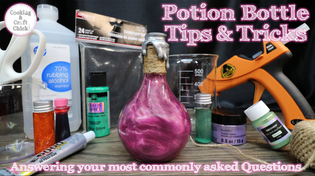 Thumbnail for Potion Bottle Tips and Tricks : Easy Prop Potions : Harry Potter : Halloween : Color Changing Potion | Cooking and Craft Chick