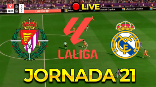 Thumbnail for ⚽JORNADA 21 LaLiga - Real Valladolid 🆚 Real Madrid 🔥 | Ubietoo