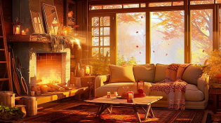 Thumbnail for Cozy November Lofi With Cracking Fireplace 🍂 Fall Lofi 2023 🍂 Autumn Lofi To Calm Down And Relax | Lofi Everyday 