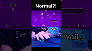 Thumbnail for Totally Normal Level In Geometry Dash! #shorts | ItzBran