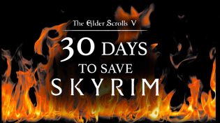 Thumbnail for CAN I SAVE SKYRIM IN 30 DAYS? - Skyrim 100 Days Survival Challenge Live | The Spiffing Brit