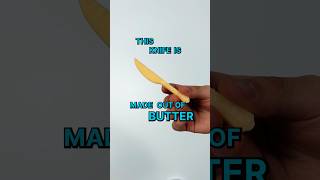 Thumbnail for A butter knife made out of butter… | Horchata Soto