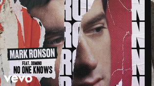 Thumbnail for Mark Ronson - No One Knows (Official Audio) ft. Domino | MarkRonsonVEVO
