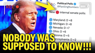 Thumbnail for Trump gets TERRIBLE NEWS as NIGHTMARE INTERNAL Poll LEAKS | MeidasTouch