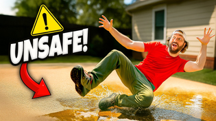 Thumbnail for My "Forever Fix" For Ugly Concrete Was A HUGE Mistake! | HAXMAN