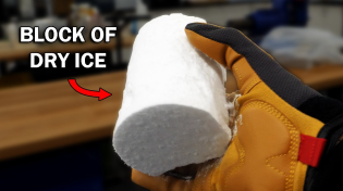 Thumbnail for Making a block of dry ice is oddly satisfying | NileRed Shorts