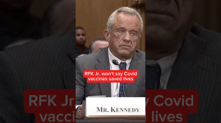 Thumbnail for RFK Jr. won't say Covid vaccines saved lives | MSNBC