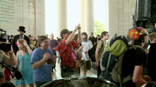 Thumbnail for Jefferson Memorial Dance Dance Revolution - 6/4/2011