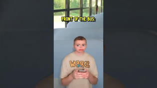 Thumbnail for When The Bus Goes Over Bumps #Shorts | Luke Davidson