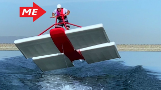 Thumbnail for DIY Ekranoplan Takes Flight:  Coolest Water Toy Ever? | Think Flight