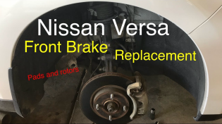 Thumbnail for Nissan Versa Front brake Job (Fast and Simple) | Aaron Hines