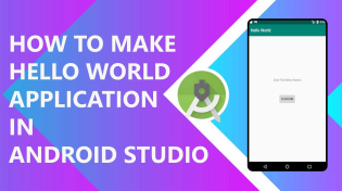 Thumbnail for How to make Hello World App in Android Studio 2019. | ＣＯＤＥＸ