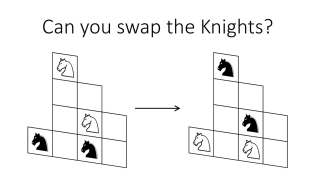 Thumbnail for Can you solve the Knight's Swap puzzle? | Henrique Ferrolho