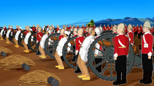 Thumbnail for ‘Blowing From A Gun’ Disturbing punishment of the British Empire | Simple History