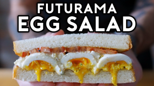 Thumbnail for Egg Salad from Futurama | Binging with Babish