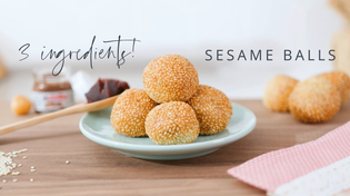 Thumbnail for Let's Make Deep Fried Sesame Balls! ♥ Nutella & Red Bean | Angel Wong's Kitchen