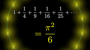 Thumbnail for Why is pi here?  And why is it squared?  A geometric answer to the Basel problem | 3Blue1Brown